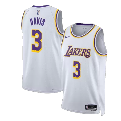 Men's Anthony Davis #3 Los Angeles Lakers Swingman NBA Jersey - Association Edition 2022/23 - buybasketballnow