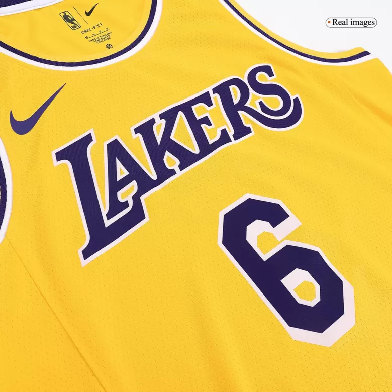 Men's LeBron James #6 Los Angeles Lakers Swingman NBA Jersey - Icon Edition 2022/23 - buybasketballnow