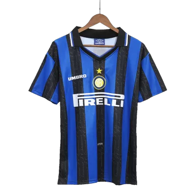 Retro 1997/98 Inter Milan Home Soccer Jersey - buybasketballnow