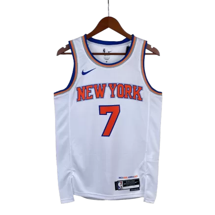 Men's Knicks Anthony #7 New York Knicks Swingman NBA Jersey - Icon Edition 2022/23 - buybasketballnow