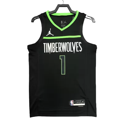 Men's Edwards #1 Minnesota Timberwolves Swingman NBA Jersey - Statement Edition 2022/23 - buybasketballnow