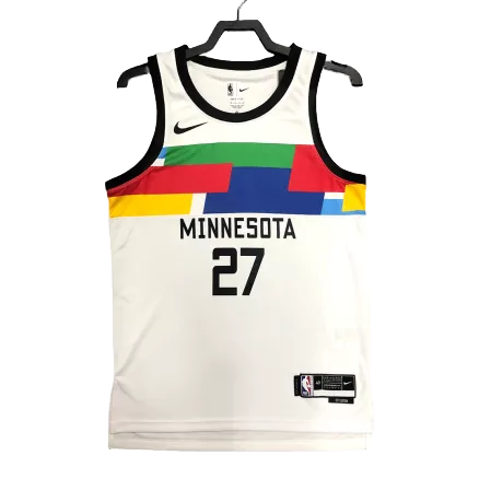 Men's Gobert #27 Minnesota Timberwolves Swingman NBA Jersey - City Edition 2022/23 - buybasketballnow