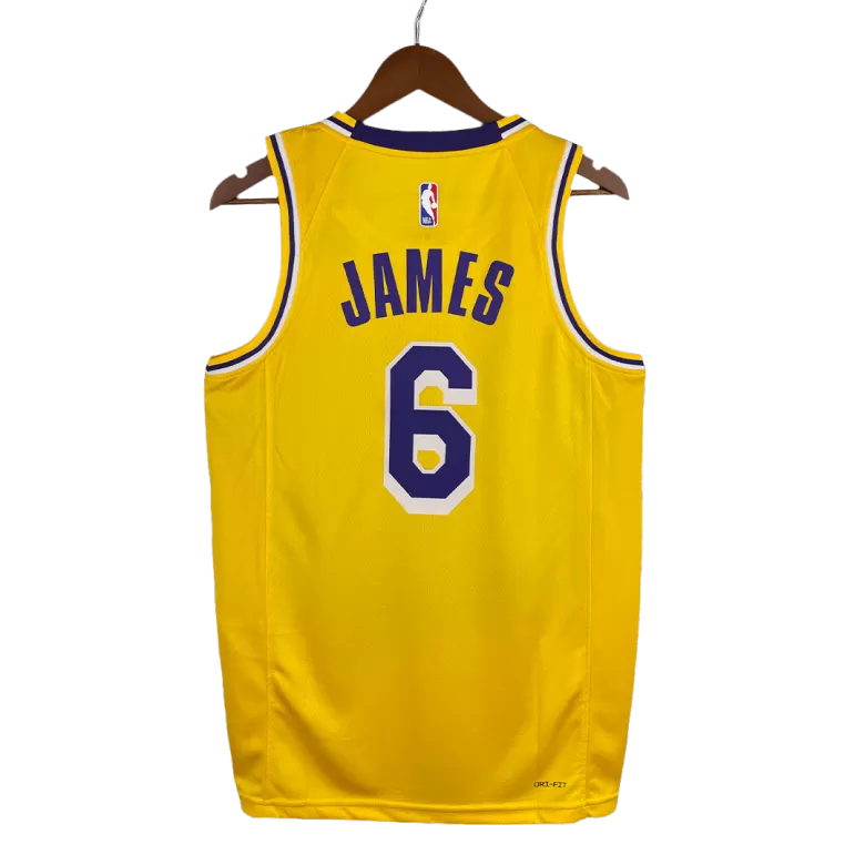Men's LeBron James #6 Los Angeles Lakers Swingman NBA Jersey - Association Edition 2022/23 - buybasketballnow