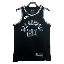 Nike Youth San Antonio Spurs Keldon Johnson #3 Black Swingman Jersey, Boys', XL