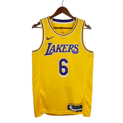 Men's LeBron James #6 Los Angeles Lakers Swingman NBA Jersey - Association Edition 2022/23 - buybasketballnow