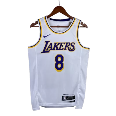 Men's Kobe Bryant #8 Los Angeles Lakers Swingman NBA Jersey - Association Edition 2022/23 - buybasketballnow