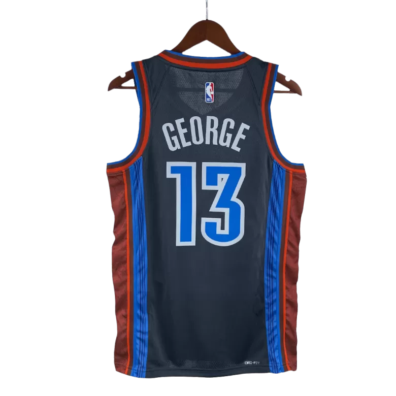 Men's Paul George #13 Oklahoma City Thunder Swingman NBA Jersey - City Edition 2022/23 - buybasketballnow