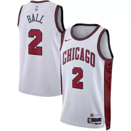 Men's Lonzo Ball #2 Chicago Bulls Swingman NBA Jersey - City Edition 2022/23 - buybasketballnow