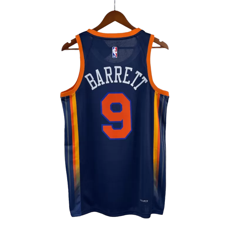 Men's Barrett #9 New York Knicks Swingman NBA Jersey - Statement Edition 2022/23 - buybasketballnow