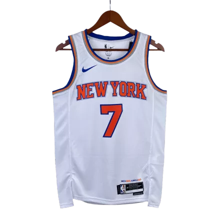 Men's Anthony #7 New York Knicks Swingman NBA Jersey - Icon Edition 2022/23 - buybasketballnow