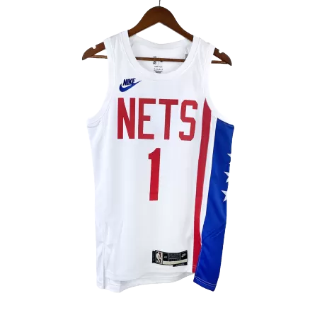 Men's Bridges #1 Brooklyn Nets Swingman NBA Jersey - Classic Edition 2022/23 - buybasketballnow
