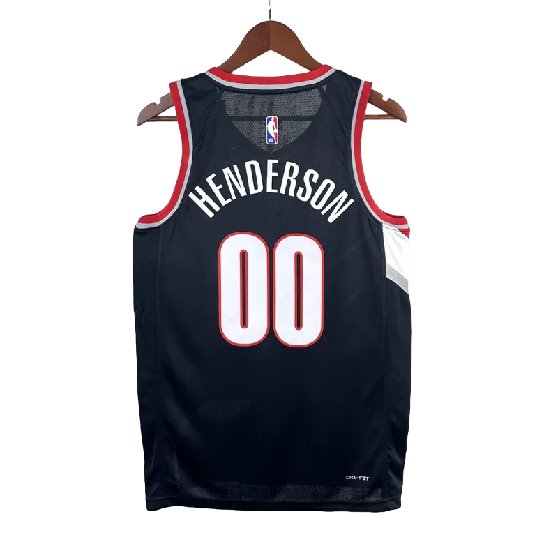 Men's Henderson #00 Portland Trail Blazers Swingman NBA Jersey - Icon Edition 2022/23 - buybasketballnow