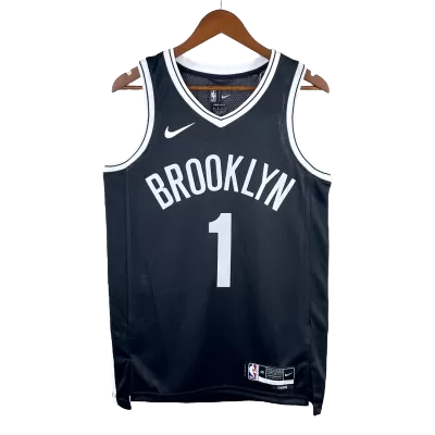 Men's Mikal Bridges #1 Brooklyn Nets Swingman NBA Jersey - Icon Edition 2022/23 - buybasketballnow