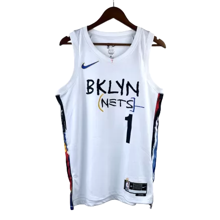 Men's Bridges #1 Brooklyn Nets Swingman NBA Jersey - City Edition 2022/23 - buybasketballnow