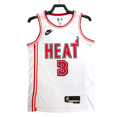 Men's Heat Wade #3 Miami Heat Swingman NBA Jersey - Classic Edition 2022/23 - buybasketballnow