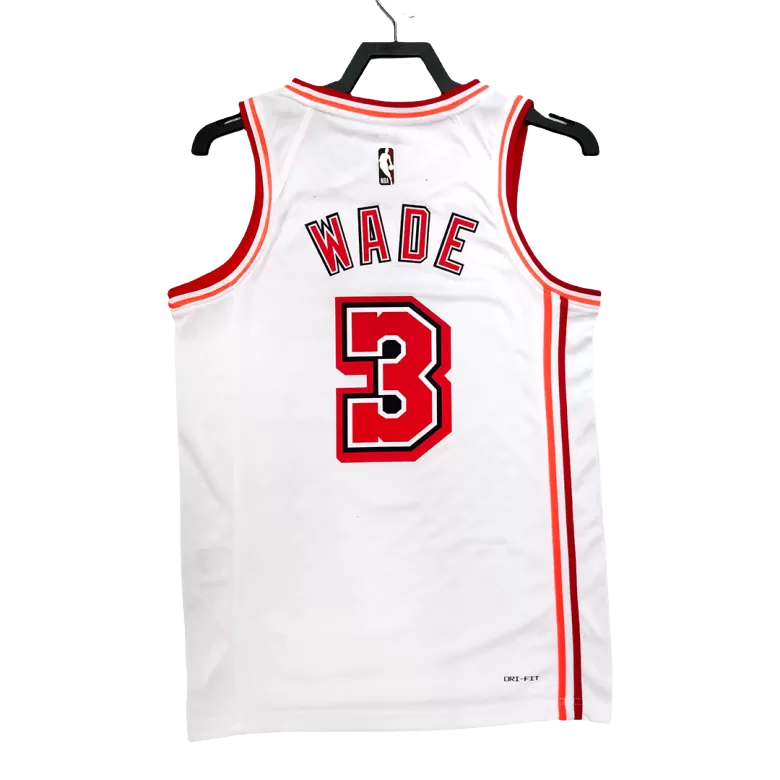 Men's Heat Wade #3 Miami Heat Swingman NBA Jersey - Classic Edition 2022/23 - buybasketballnow