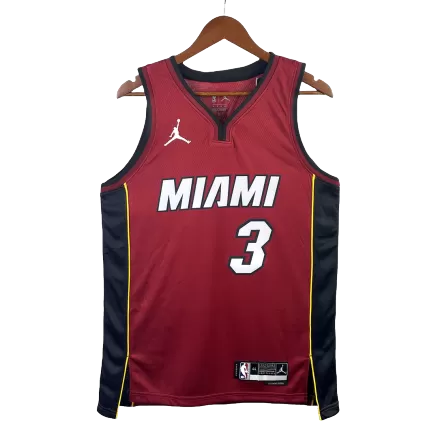 Men's Heat Wade #3 Miami Heat Swingman NBA Jersey - Statement Edition 2022/23 - buybasketballnow