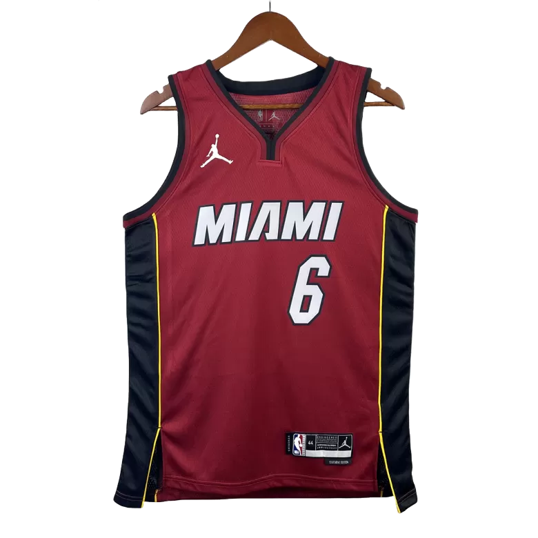 Men's LeBron James #6 Miami Heat Swingman NBA Jersey - Statement Edition 2022/23 - buybasketballnow