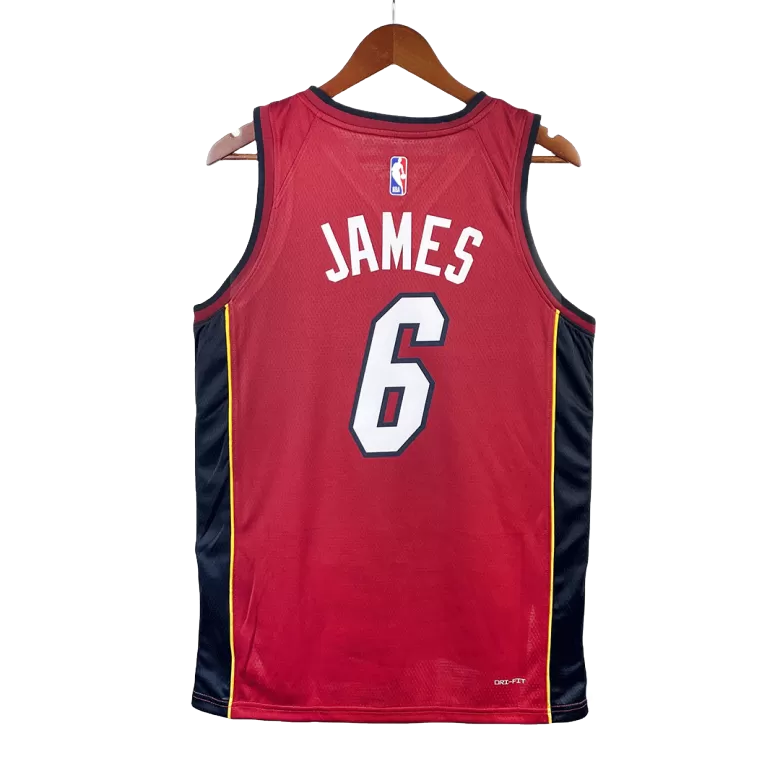 Men's LeBron James #6 Miami Heat Swingman NBA Jersey - Statement Edition 2022/23 - buybasketballnow