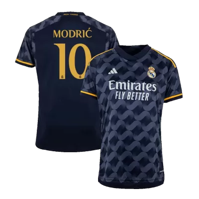 MODRIĆ #10 Real Madrid Away Soccer Jersey 2023/24 - buybasketballnow