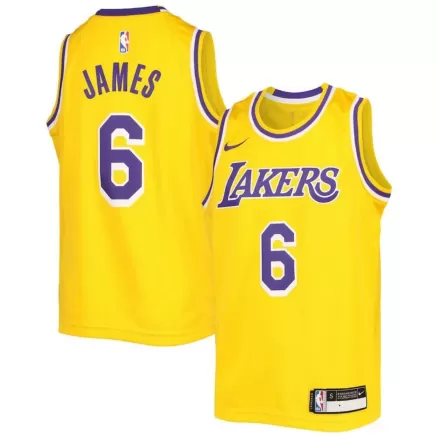 Kids's LeBron James #6 Swingman NBA Jersey - Icon Edition 2022/23 - buybasketballnow