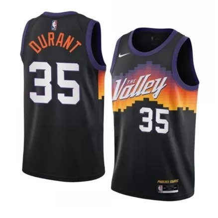 Kids's Kevin Durant #35 Swingman NBA Jersey - City Edition 2021 - buybasketballnow