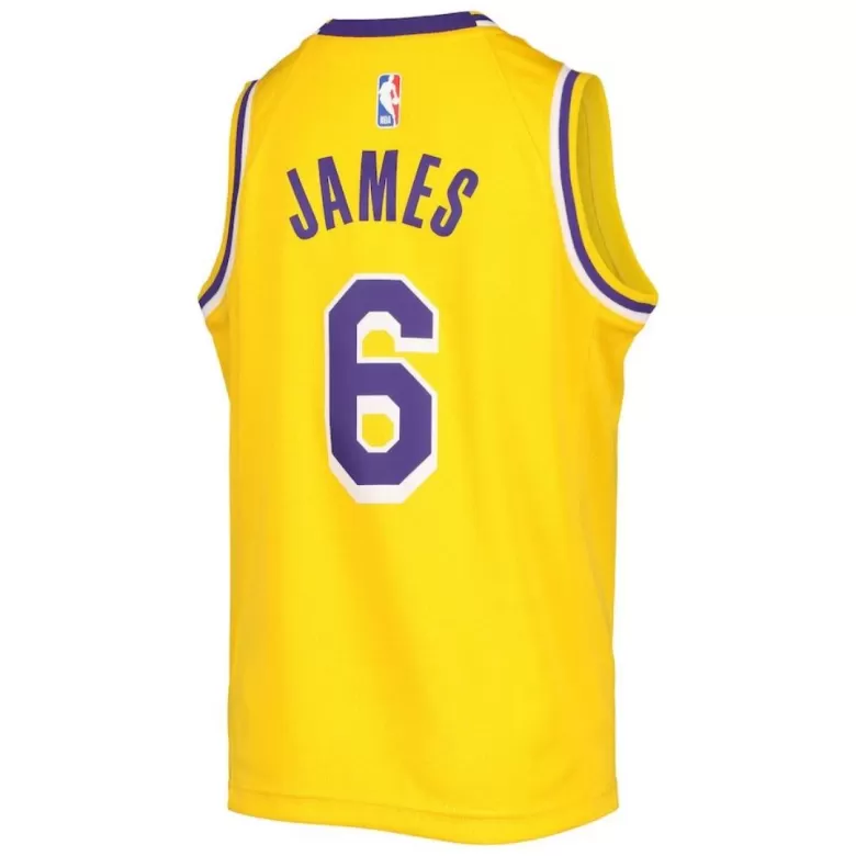 Kids's LeBron James #6 Swingman NBA Jersey - Icon Edition 2022/23 - buybasketballnow