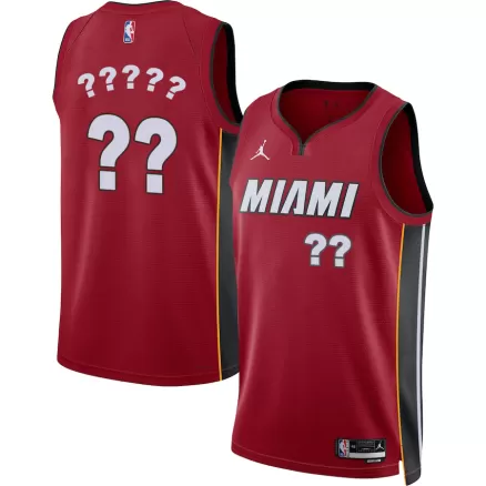 Men's #?? Miami Heat Swingman NBA custom Jersey - Statement Edition 2022/23 - buybasketballnow