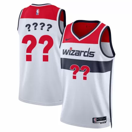 Men's Washington Wizards Swingman NBA custom Jersey - Association Edition2022/23 - buybasketballnow