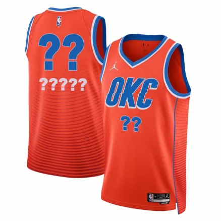 Men's Oklahoma City Thunder Swingman NBA custom Jersey - Statement Edition 2022/23 - buybasketballnow
