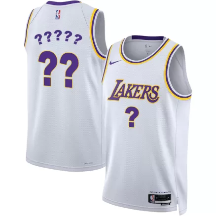 Men's Los Angeles Lakers Swingman NBA custom Jersey - Association Edition2022/23 - buybasketballnow