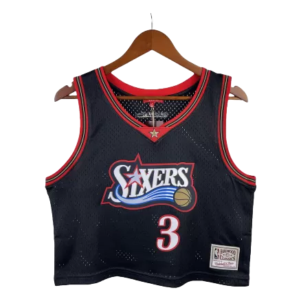 Women's Allen Iverson #3 Philadelphia 76ers NBA Jersey 1997/98 - buybasketballnow