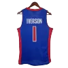 Men's Pistons Iverson #1 Detroit Pistons Swingman NBA Classic Jersey 2003/04 - buybasketballnow