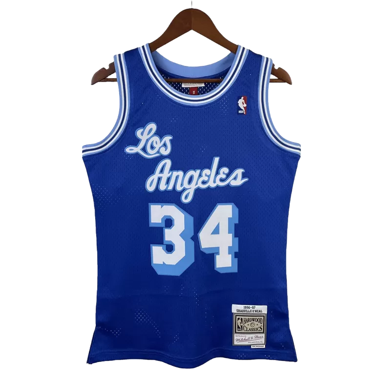 Men's Shaquille O'neal #34 Los Angeles Lakers NBA Classic Jersey 1996/97 - buybasketballnow