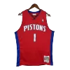 Men's Pistons Iverson #1 Detroit Pistons Swingman NBA Classic Jersey 2008/09 - buybasketballnow