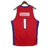 Men's Pistons Iverson #1 Detroit Pistons Swingman NBA Classic Jersey 2008/09 - buybasketballnow