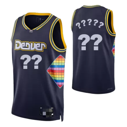 Men's Denver Nuggets Swingman NBA custom Jersey - City Edition 2021/22 - buybasketballnow