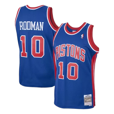 Men's Dennis Rodman #10 Detroit Pistons Swingman NBA Classic Jersey 1988/89 - buybasketballnow