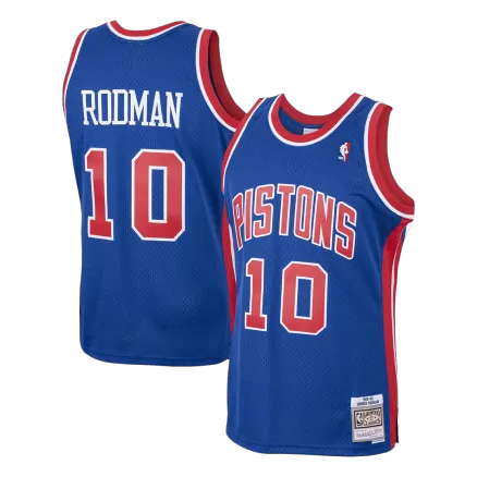 Men's Dennis Rodman #10 Detroit Pistons Swingman NBA Classic Jersey 1988/89 - buybasketballnow