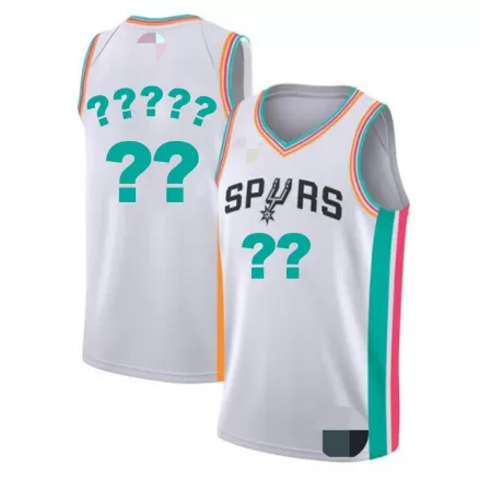 Men's San Antonio Spurs Swingman NBA custom Jersey - City Edition 2021/22 - buybasketballnow