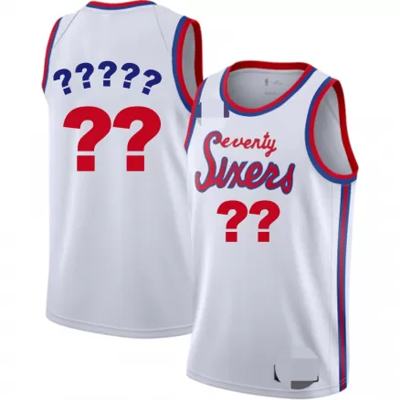 Men's Philadelphia 76ers Swingman NBA custom Jersey - Icon Edition - buybasketballnow