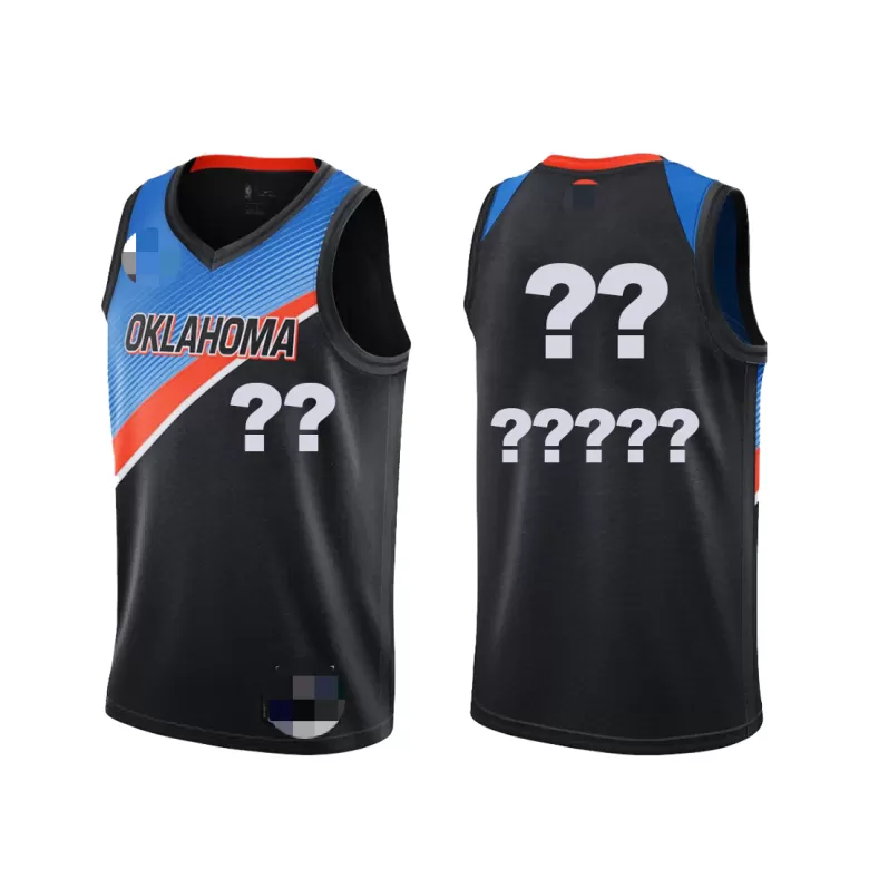 Men's Oklahoma City Thunder Swingman NBA custom Jersey - City Edition 2020/21 - buybasketballnow