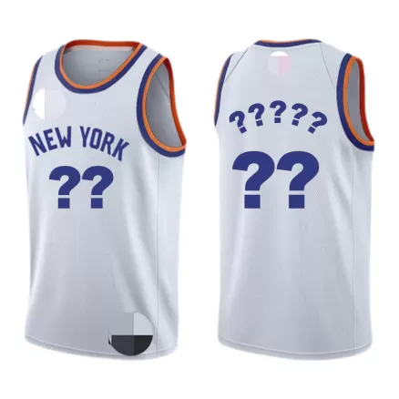 Men's New York Knicks NBA custom Jersey - Association Edition2021/22 - buybasketballnow