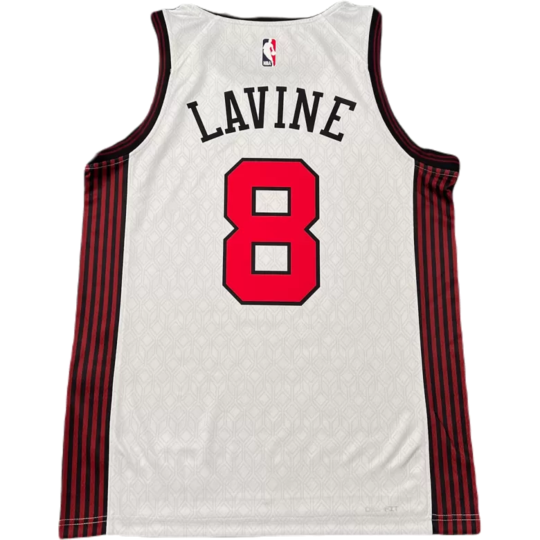 Men's LAVINE #8 Chicago Bulls Swingman NBA Classic Jersey - City Edition 2022/23 - buybasketballnow