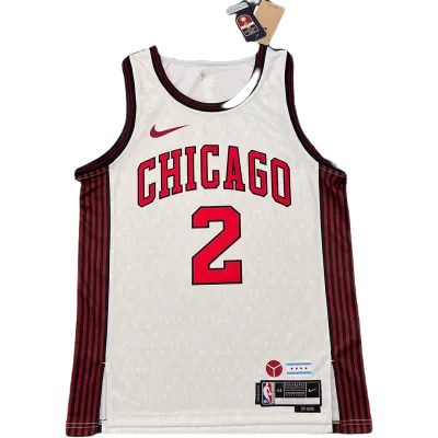 Men's Lonzo Ball #2 Chicago Bulls Swingman NBA Classic Jersey - City Edition 2022/23 - buybasketballnow