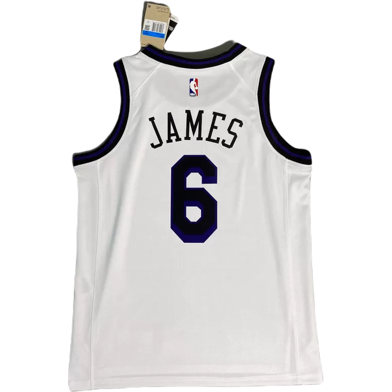 Men's LeBron James #6 Los Angeles Lakers Swingman NBA Jersey - Association Edition2022/23 - buybasketballnow
