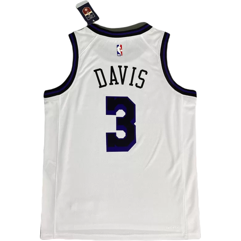 Men's Anthony Davis #3 Toronto Raptors Swingman NBA Jersey - Association Edition2022/23 - buybasketballnow