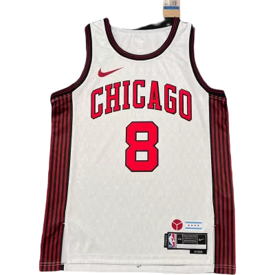 Men's LAVINE #8 Chicago Bulls Swingman NBA Classic Jersey - City Edition 2022/23 - buybasketballnow