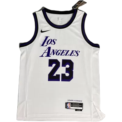 Men's LeBron James #23 Los Angeles Lakers Swingman NBA Jersey - Association Edition 2022/23 - buybasketballnow