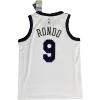 Men's Rajon Rondo #9 Los Angeles Lakers Swingman NBA Jersey - Association Edition 2022/23 - buybasketballnow